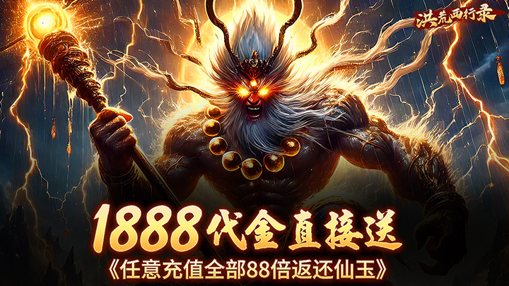 洪荒西行录（3.5折魔童归来）新区首发7日单日累充活动（折前）