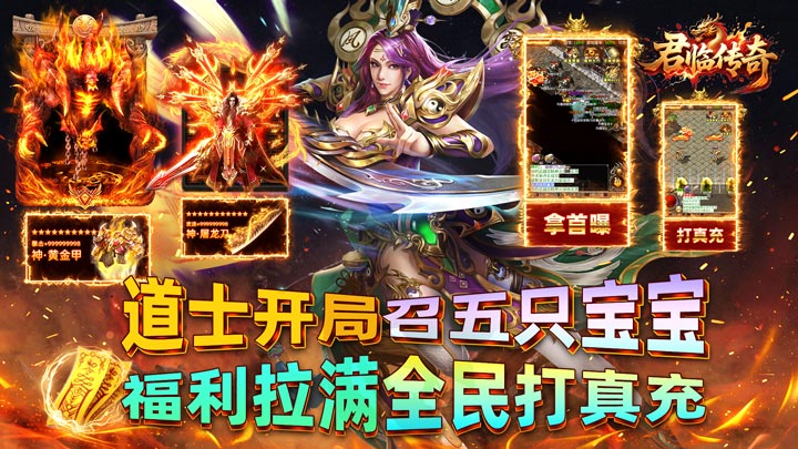 君临传奇(真火大暴击)服务器冠名